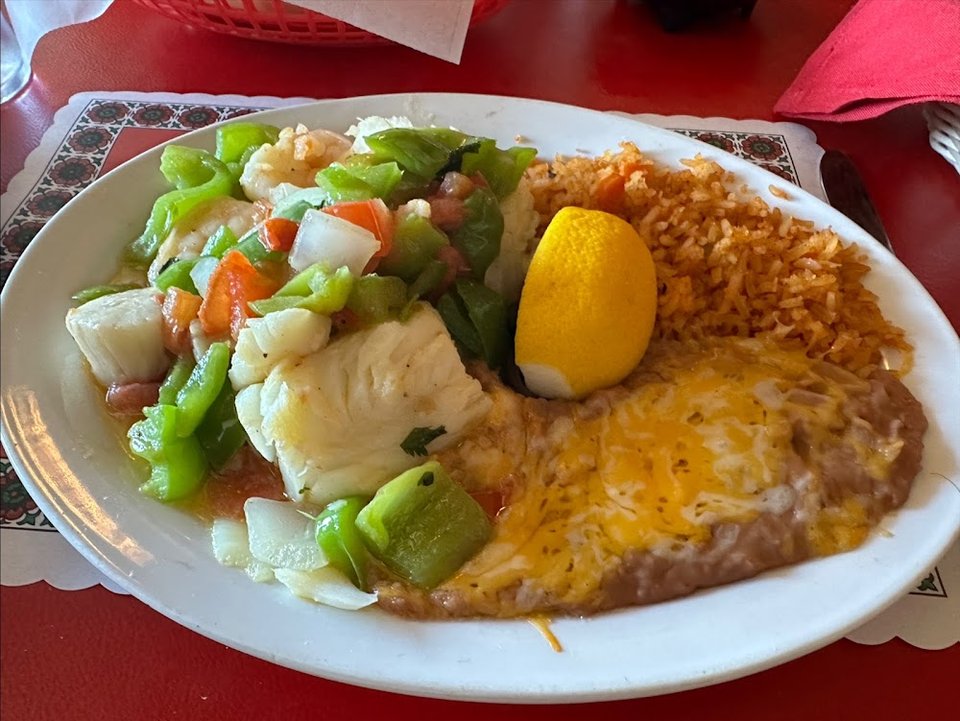 Cod Scallops and Shrimp